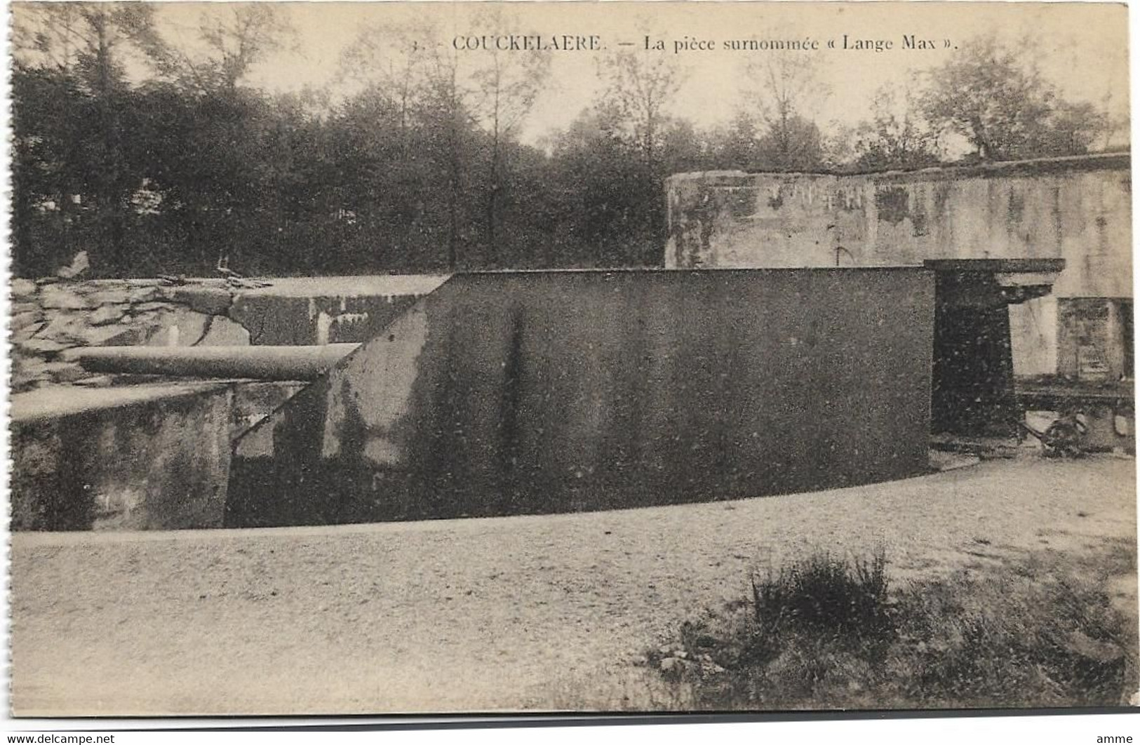 Koekelare  *  Couckelaere - La Pièce Surnommée "Lange Max"   (Canon - Guerre - World War) - Koekelare
