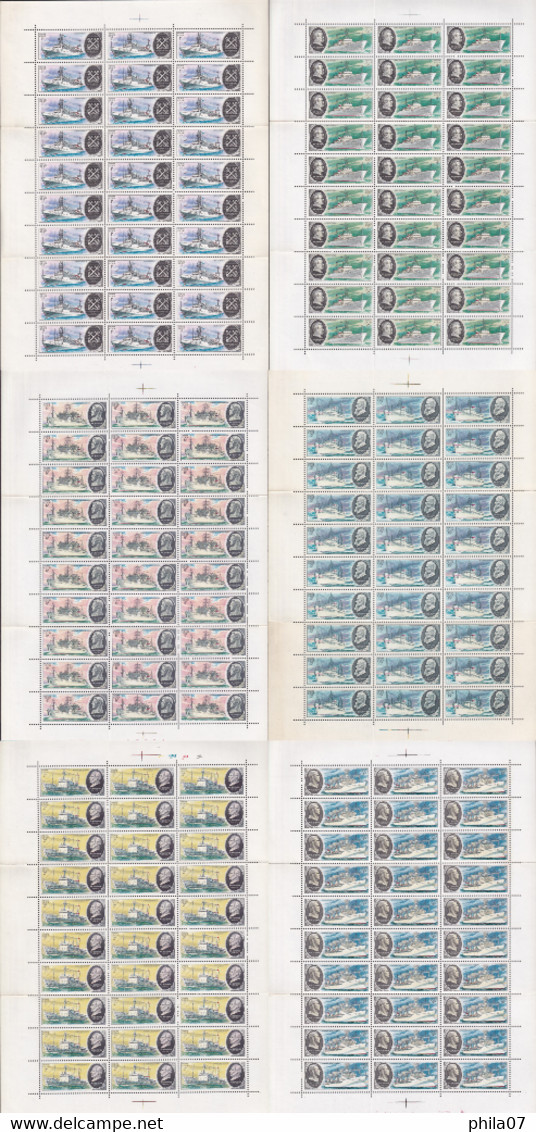 RUSSIA SSSR 1979 - Mi.No. 4906/4911 Complete Serie In Sheets (30x) MNH / 2 Scans - Unused Stamps
