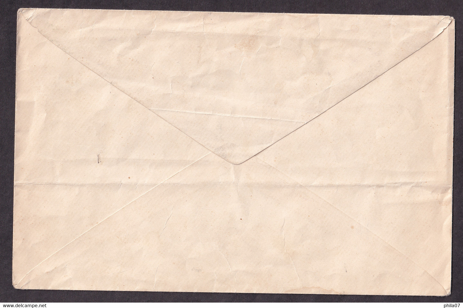 HUNGARY, BARANYA - Envelope With Glued And Cancelled Provisional Stamps Of Baranya / 2 Scans - Autres & Non Classés