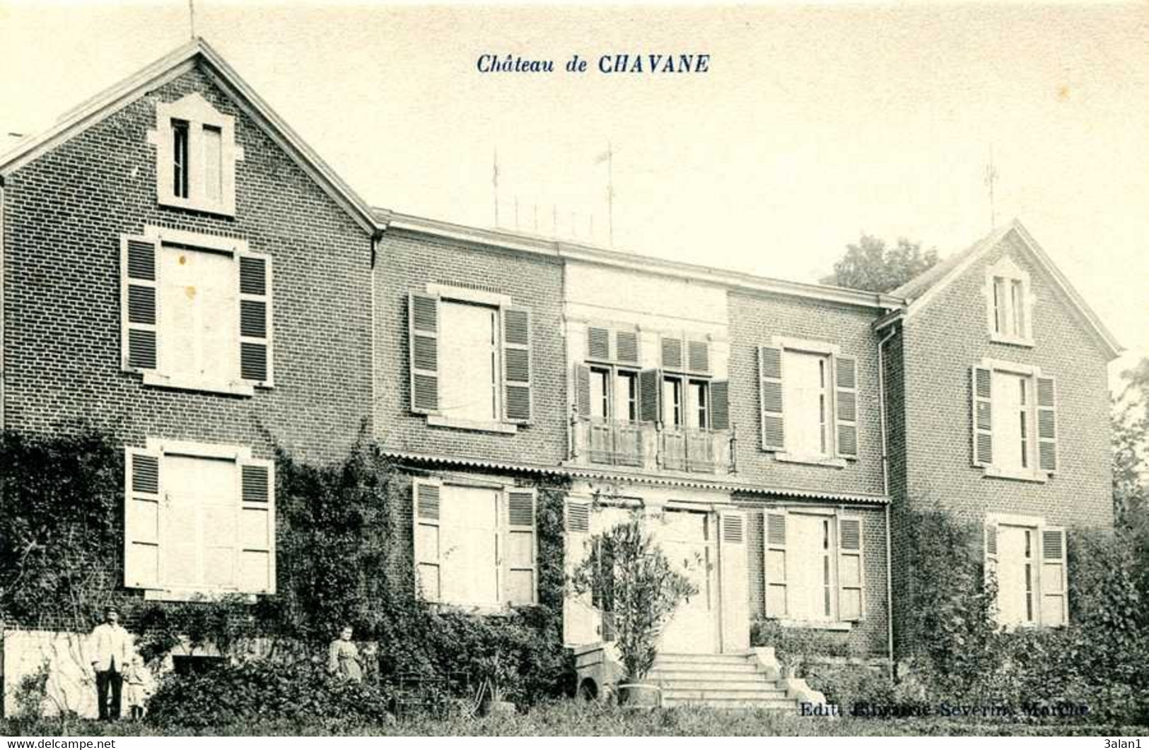 NASSOGNE  =    Chateau De Chavane     3351 - Nassogne