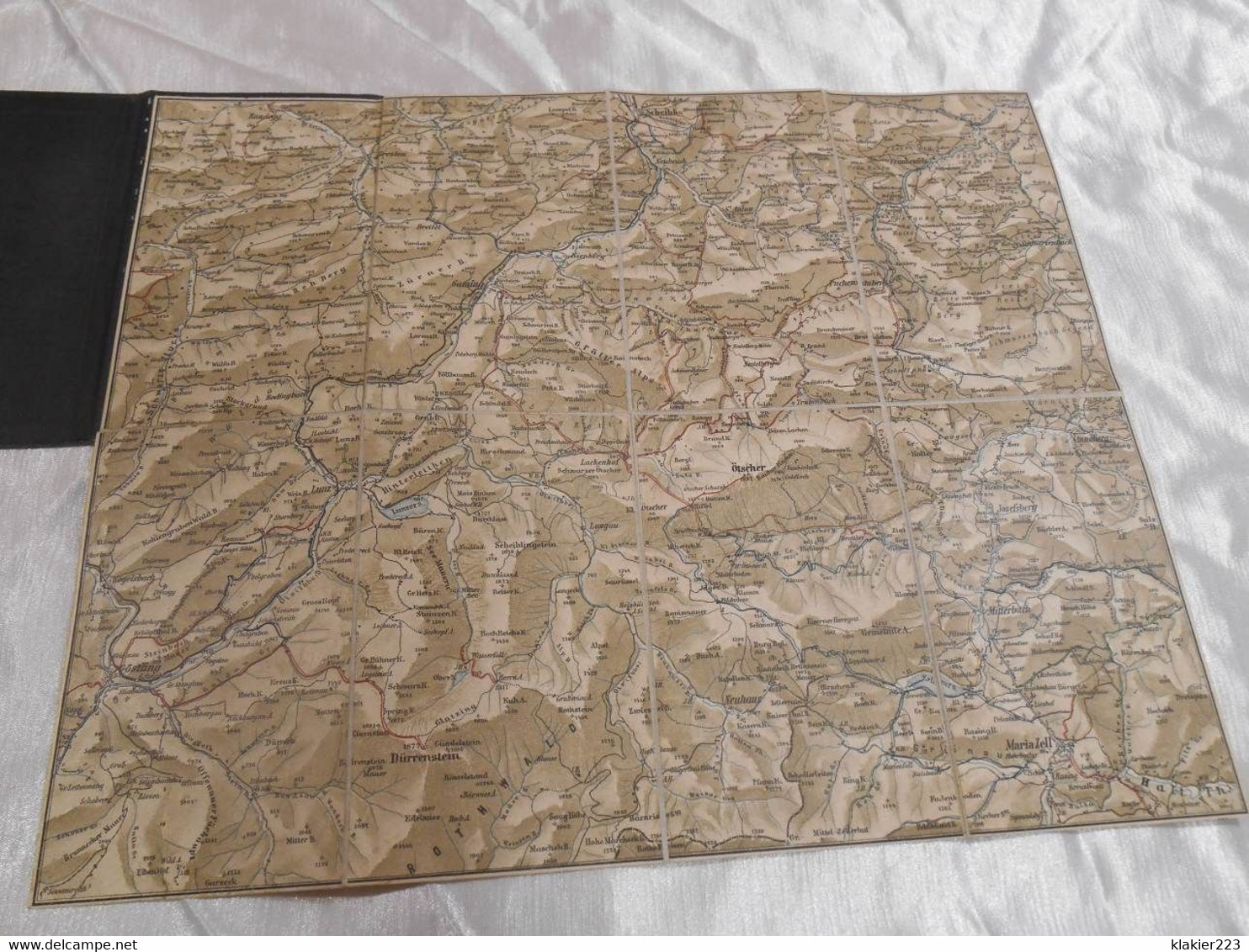 Karte - Blatt XII Otscher – Und Dürrensteingebiet Nehst Mariazell - Wereldkaarten