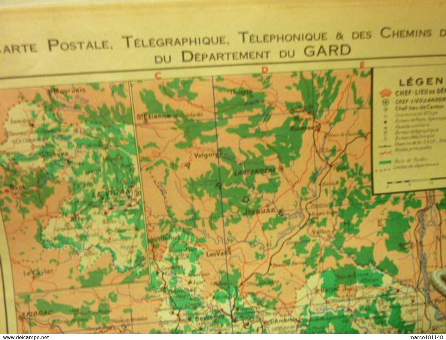 ALMANACH DES P.T.T. 1969 - Courchevel (Savoie) - Laval (Mayenne) Jardin De La Perrine - Petit Format : 1961-70