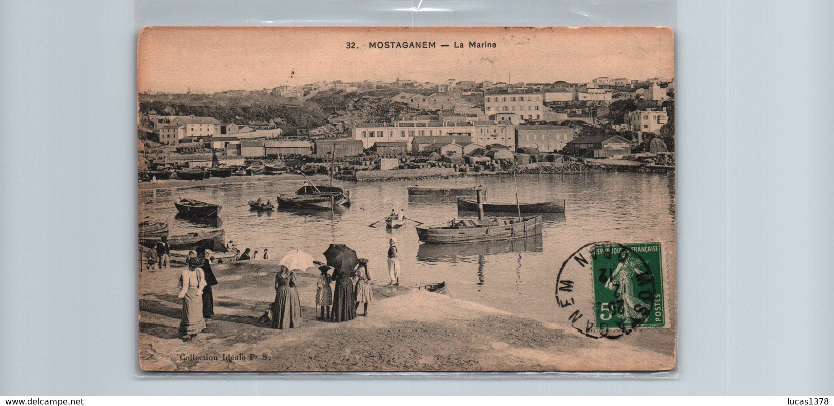 MOSTAGANEM / LA MARINE / TRES JOLIE CARTE - Mostaganem