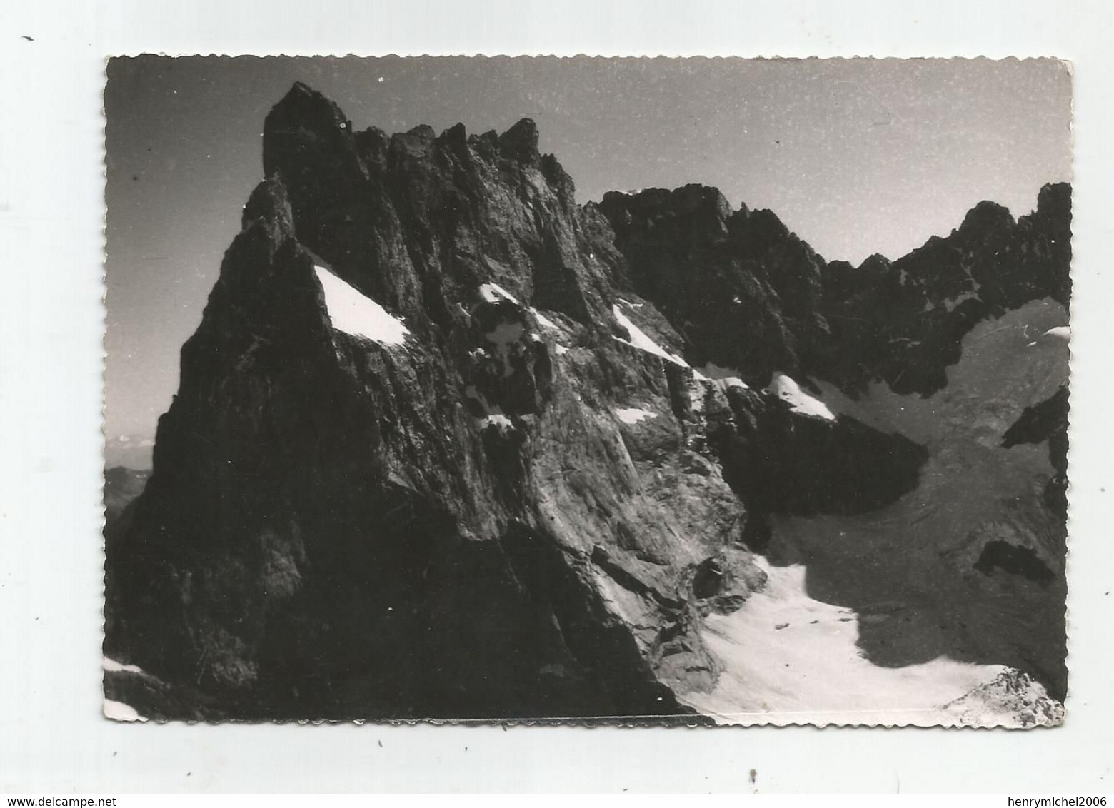 38 Isère Le Pays D'oisans Coll Paul Michel Vizille Alpe De Venosc Grand Pic De La Meije Face Sud - Bourg-d'Oisans