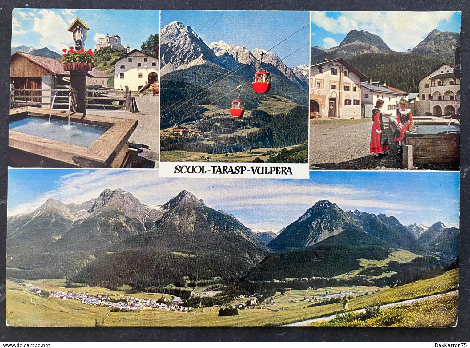 Scuol-Tarasp-Vulpera/ 4 Ansichten - Scuol