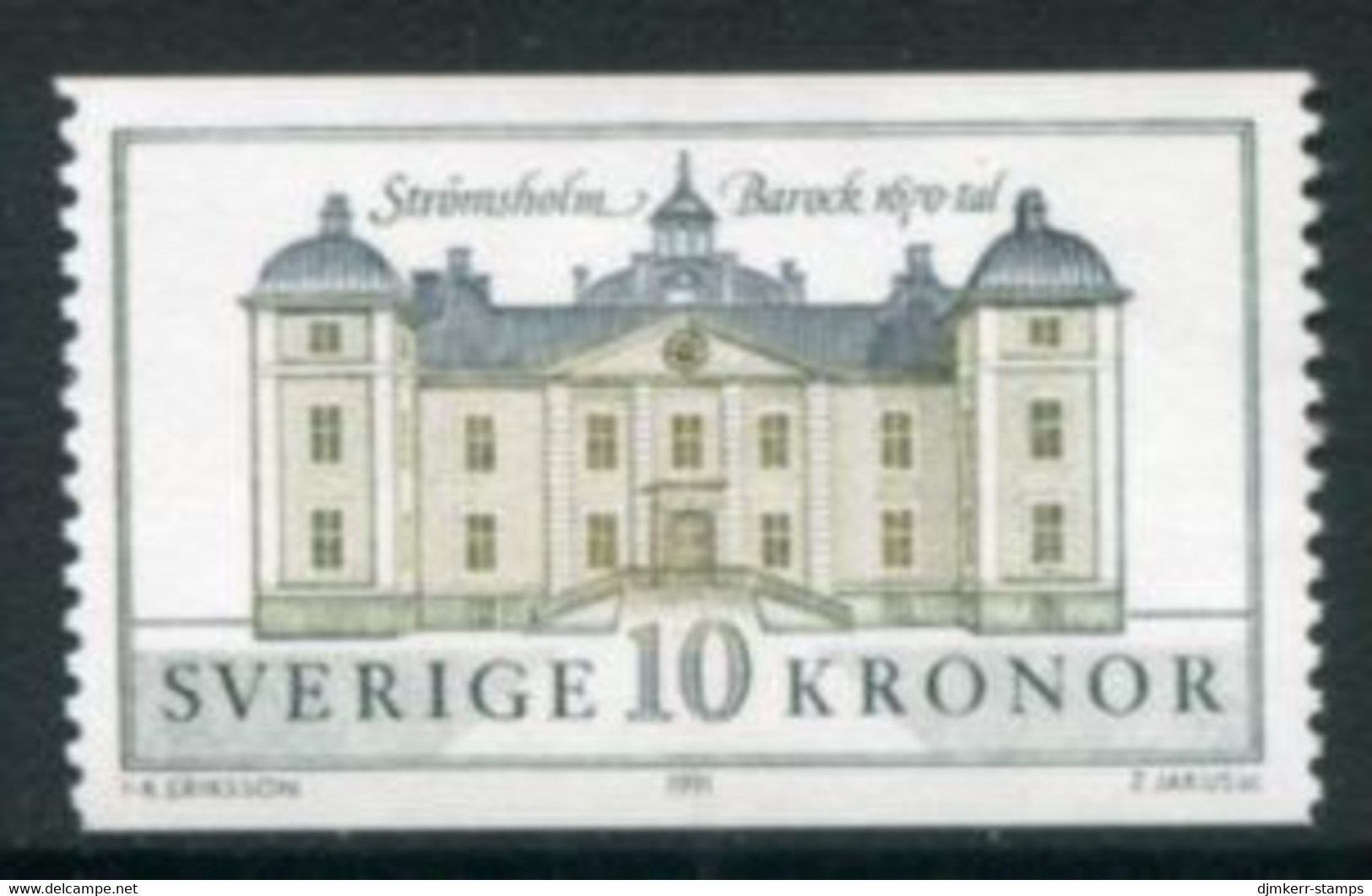 SWEDEN 1991 Definitive: Strömsholm Castle MNH / **.   Michel 1684 - Neufs