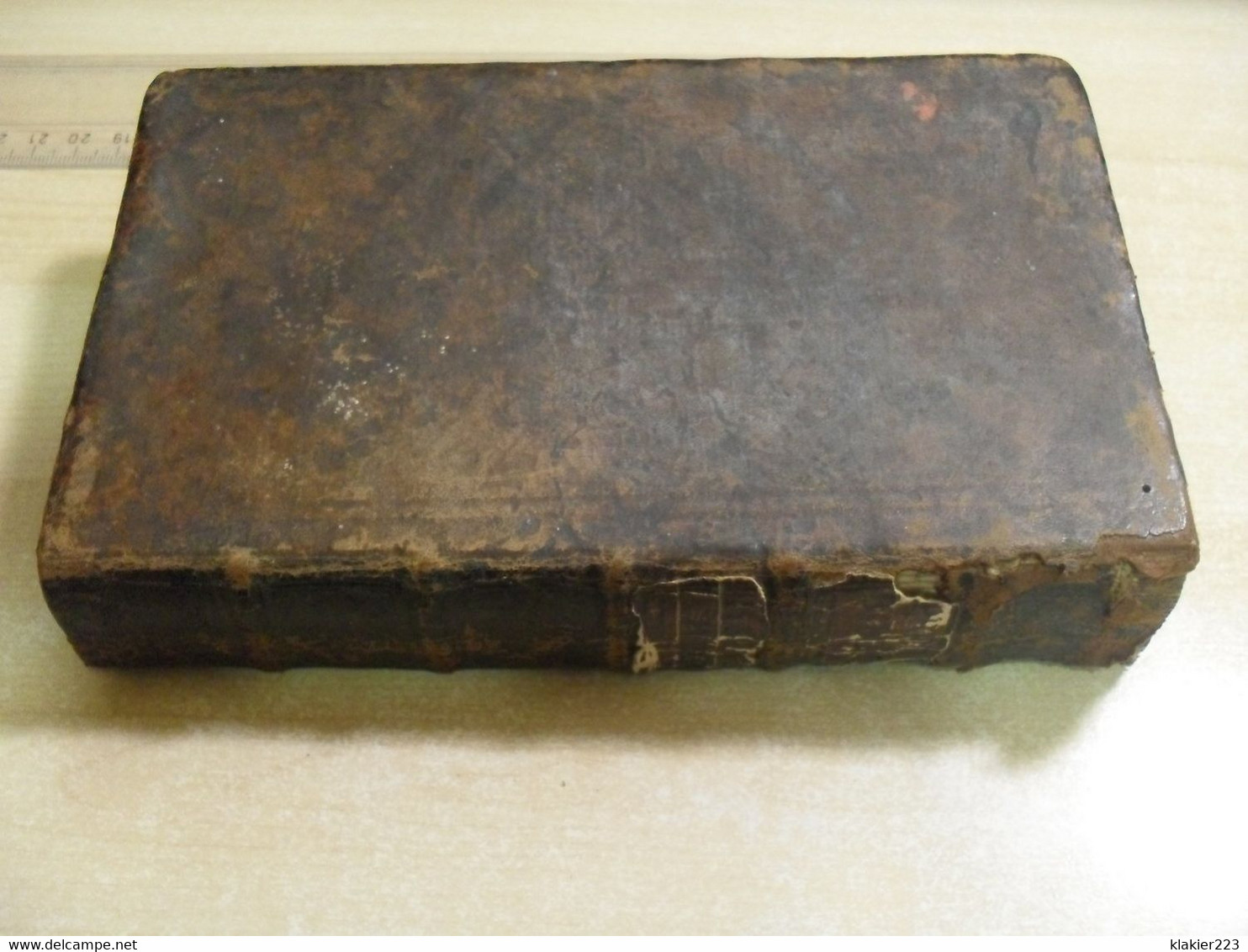 Unbekanntes altes Buch - bei Wilhelm Gottlieb Korn - zur Identifikation - 1782
