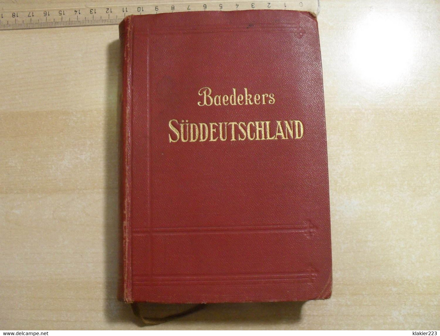 Baedekers Süddeutschland Jahr 1929 - Baviera