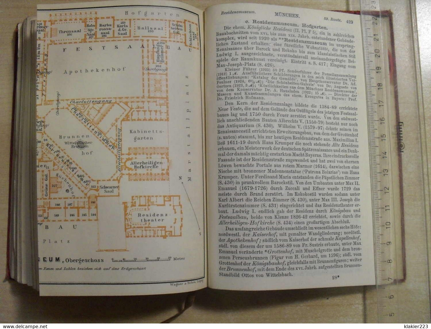 Baedekers Süddeutschland jahr 1929