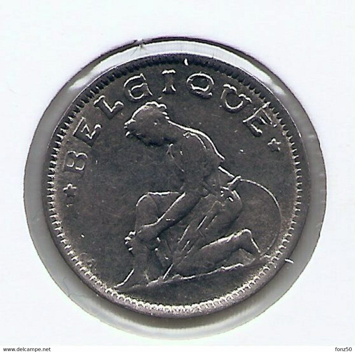 ALBERT I * 50 Cent 1933 Frans * Prachtig * Nr 5298 - 50 Centimes