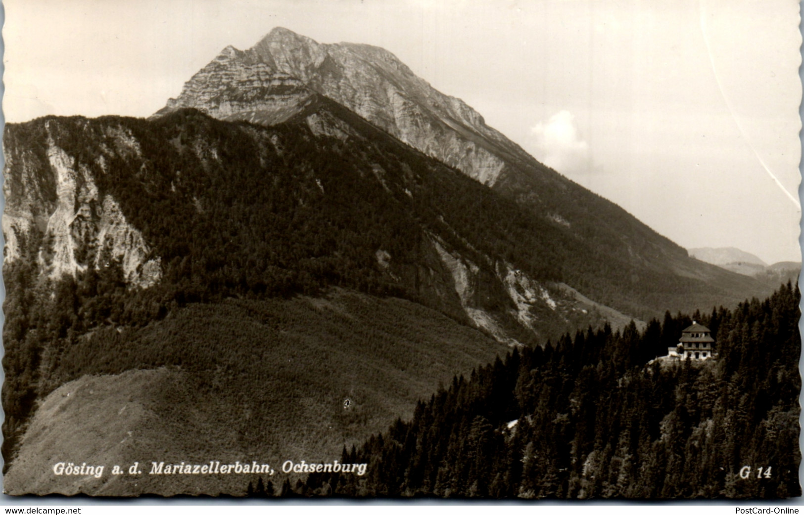 33827 - Niederösterreich - Puchenstuben , Gösing An Der Mariazellerbahn , Ochsenburg , Jausenstation - Gelaufen 1964 - Scheibbs