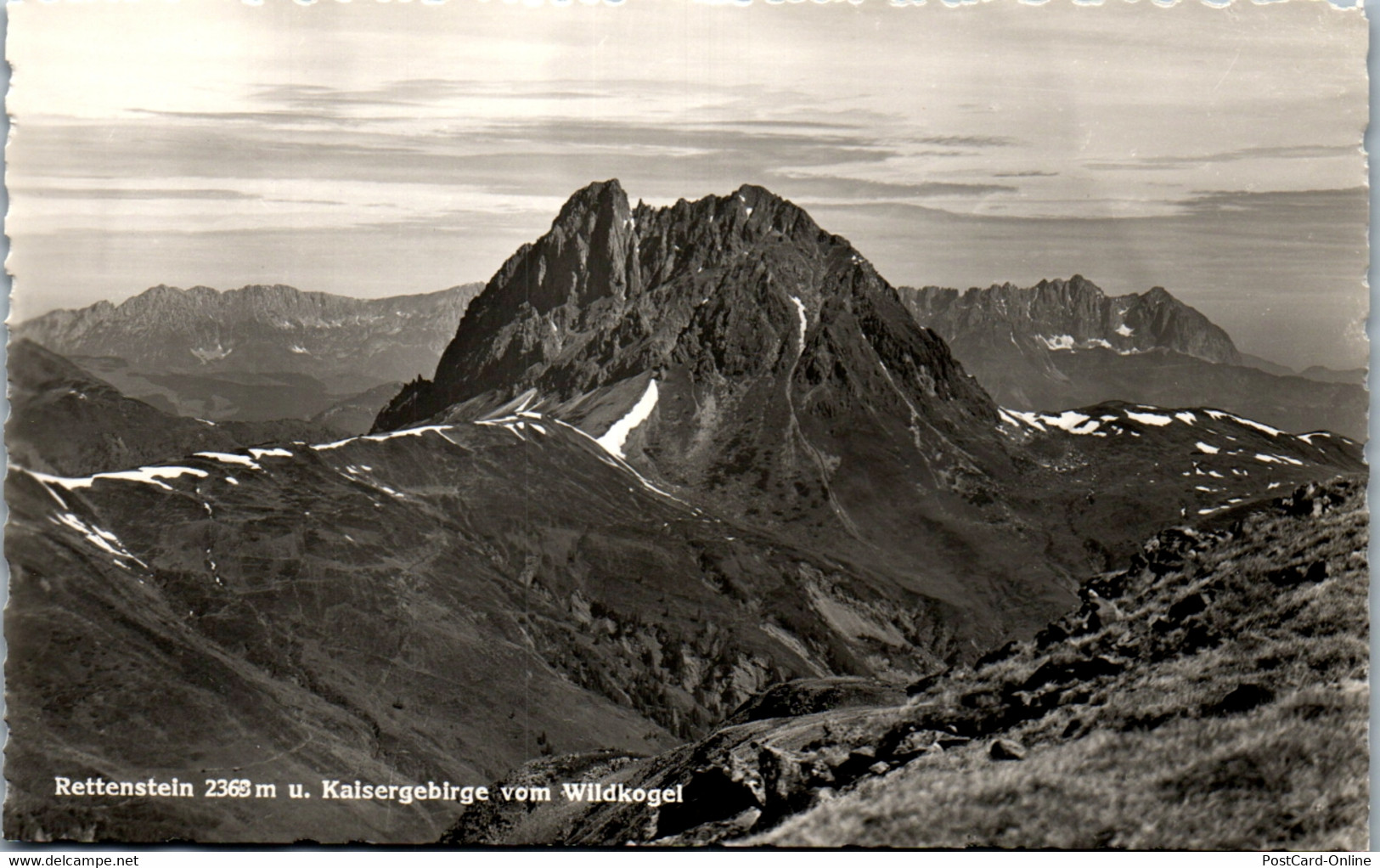 33884 - Tirol - Rettenstein U. Kaisergebirge Vom Wildkogel - Nicht Gelaufen - Kirchberg