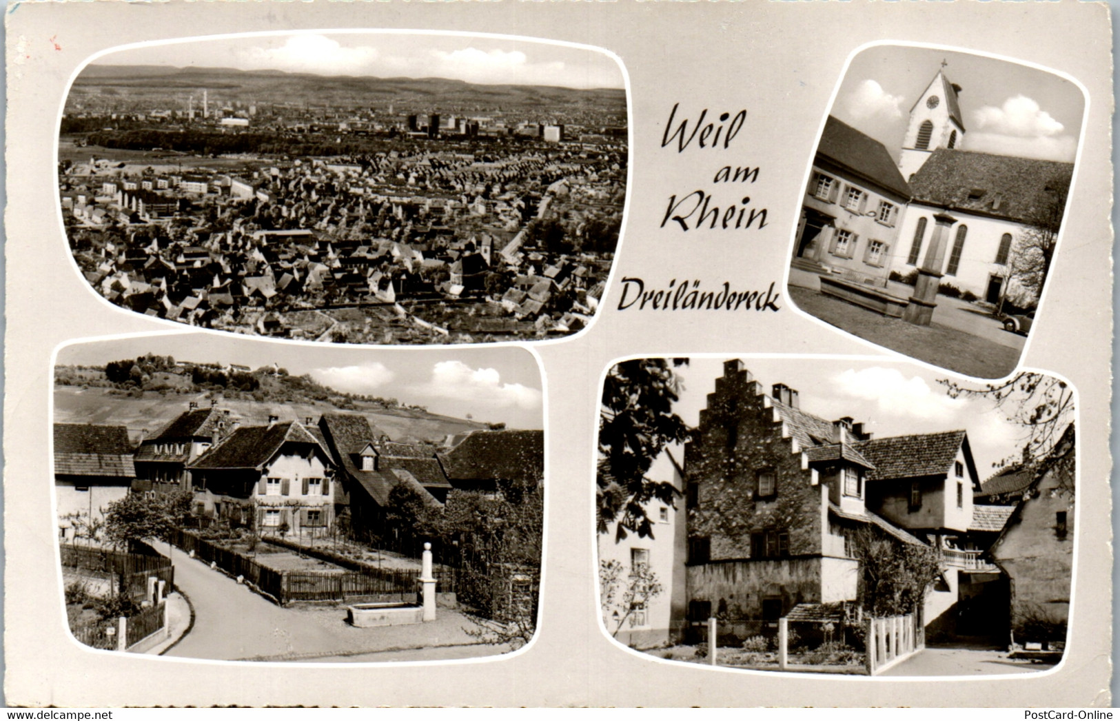 33961 - Deutschland - Weil Am Rhein , Mehrbildkarte - Gelaufen - Weil Am Rhein