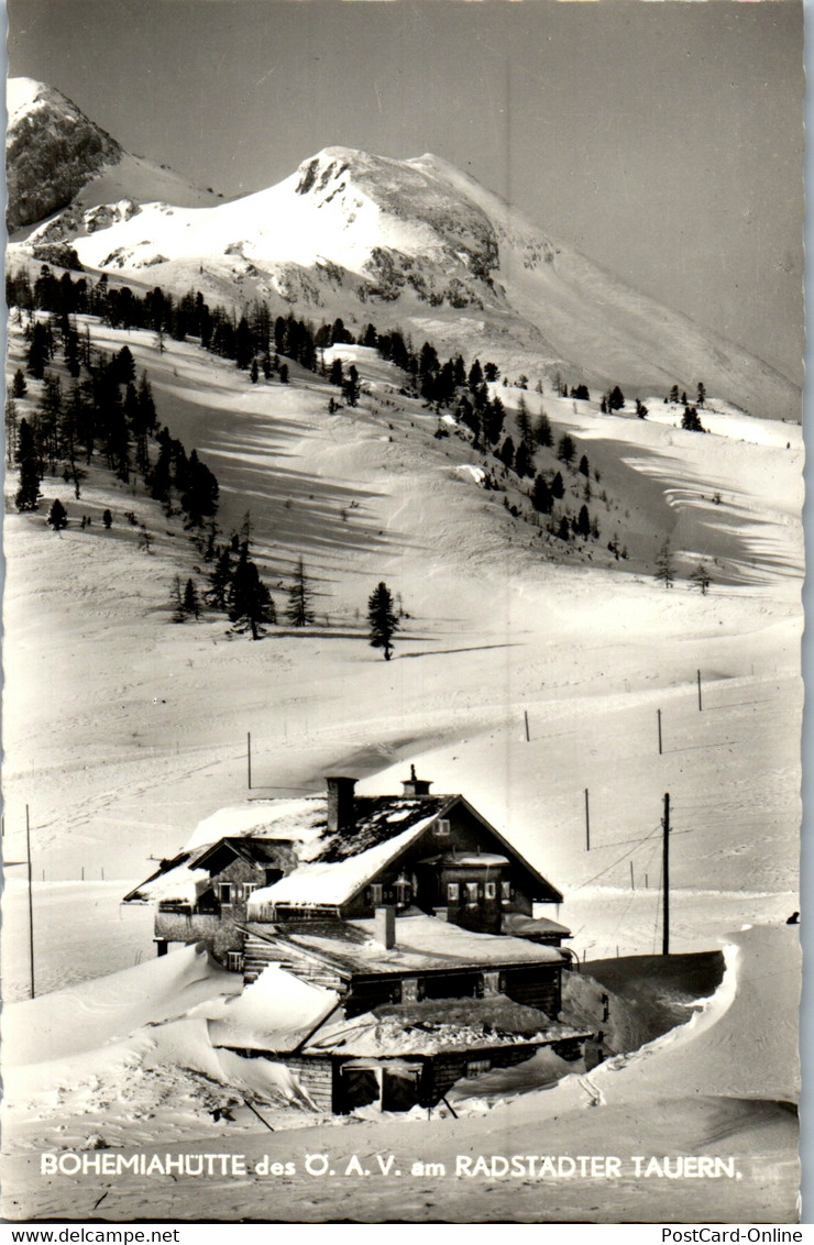 34091 - Salzburg - Radstädter Tauern , Bohemiahütte - Nicht Gelaufen 1960 - Radstadt