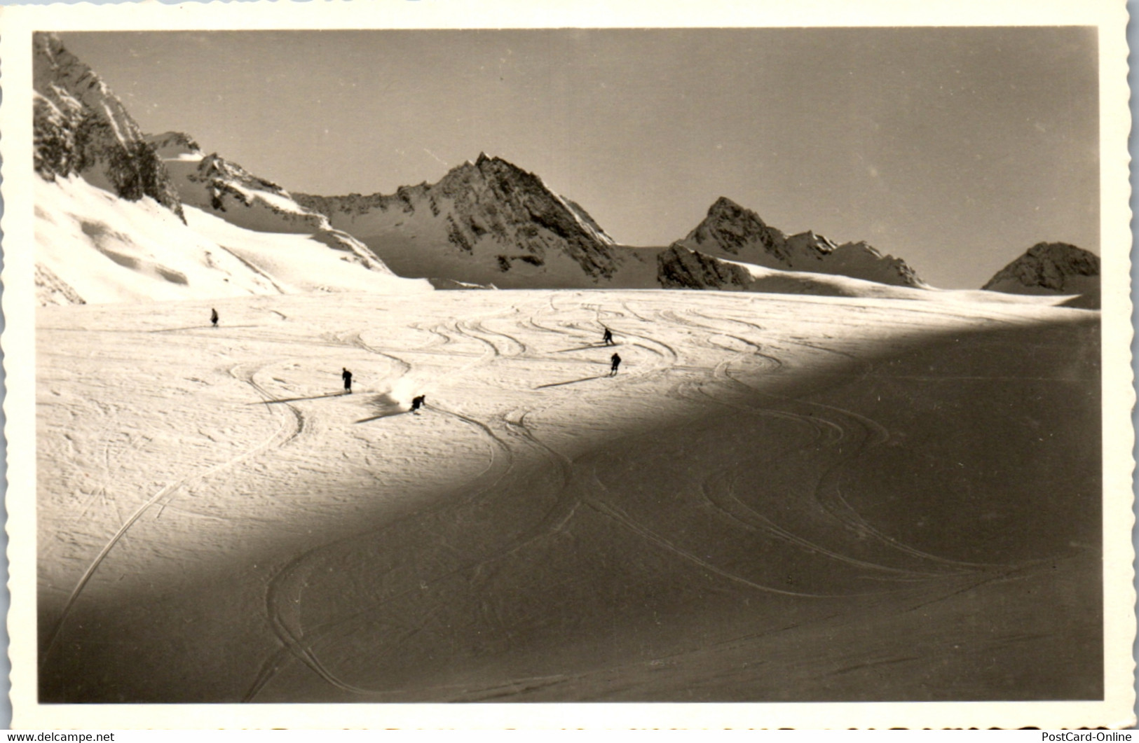 34124 - Tirol - Ober Gurgl , Auf Dem Rotmoos Gletscher , Abfahrt Vom Rotmoosjoch , Ötztal - Nicht Gelaufen - Sölden