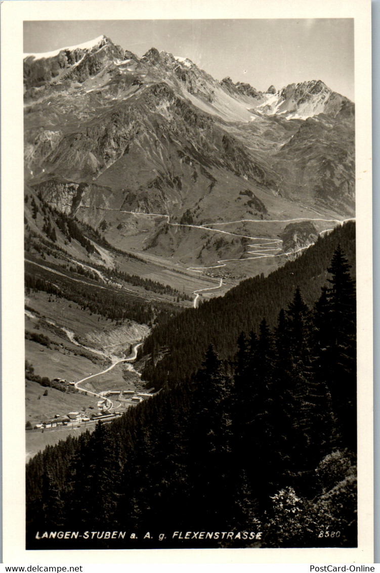 34136 - Vorarlberg - Langen Stuben Am Arlberg Gegen Flexenstraße - Nicht Gelaufen - Stuben