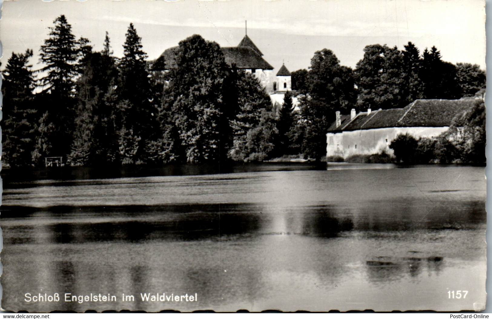 34160 - Niederösterreich - Schloß Engelstein Im Waldviertel - Gelaufen 1964 - Gmünd