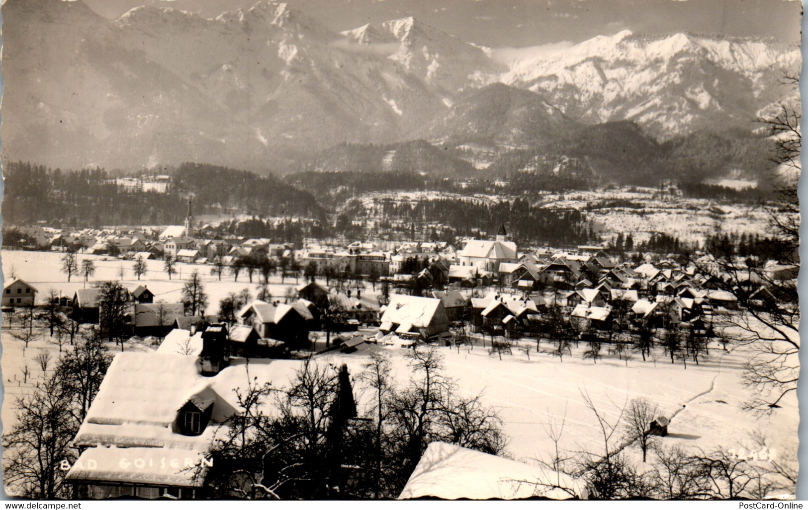 34253 - Oberösterreich - Bad Goisern , Panorama , Winterlandschaft - Gelaufen - Bad Goisern