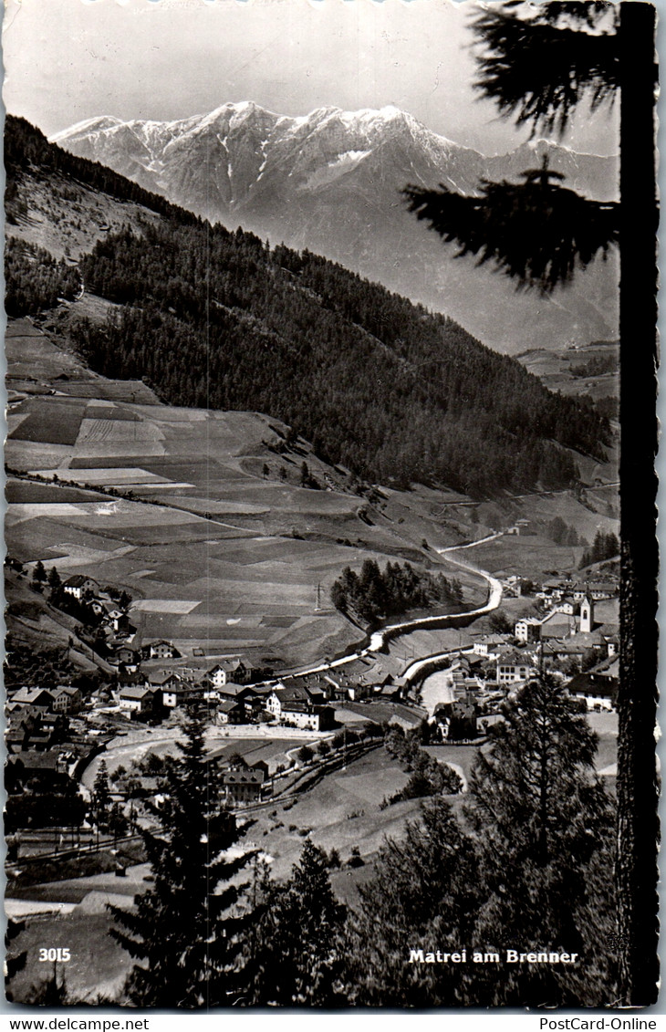 34256 - Tirol - Matrei Am Brenner , Panorama - Gelaufen 1957 - Matrei Am Brenner