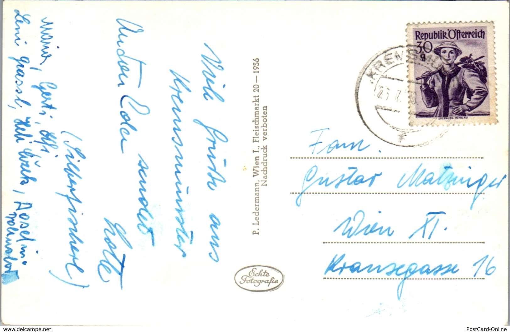 34350 - Oberösterreich - Kremsmünster , Stift , Mehrbildkarte - Gelaufen 1956 - Kremsmünster