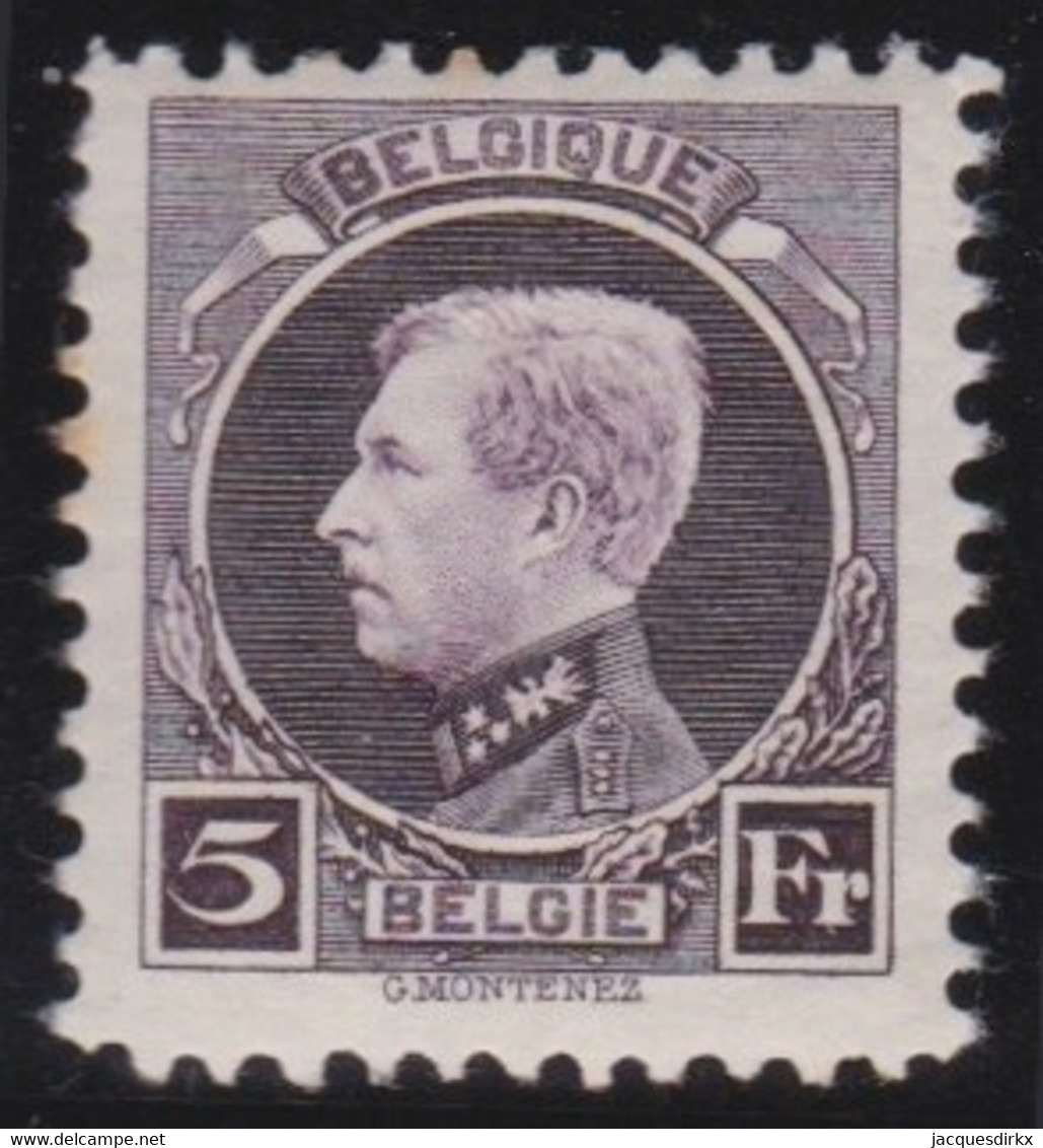 Belgie   .   OBP   .   217     .   **      .    Postfris   .    /    .   Neuf SANS Charnière - 1921-1925 Petit Montenez