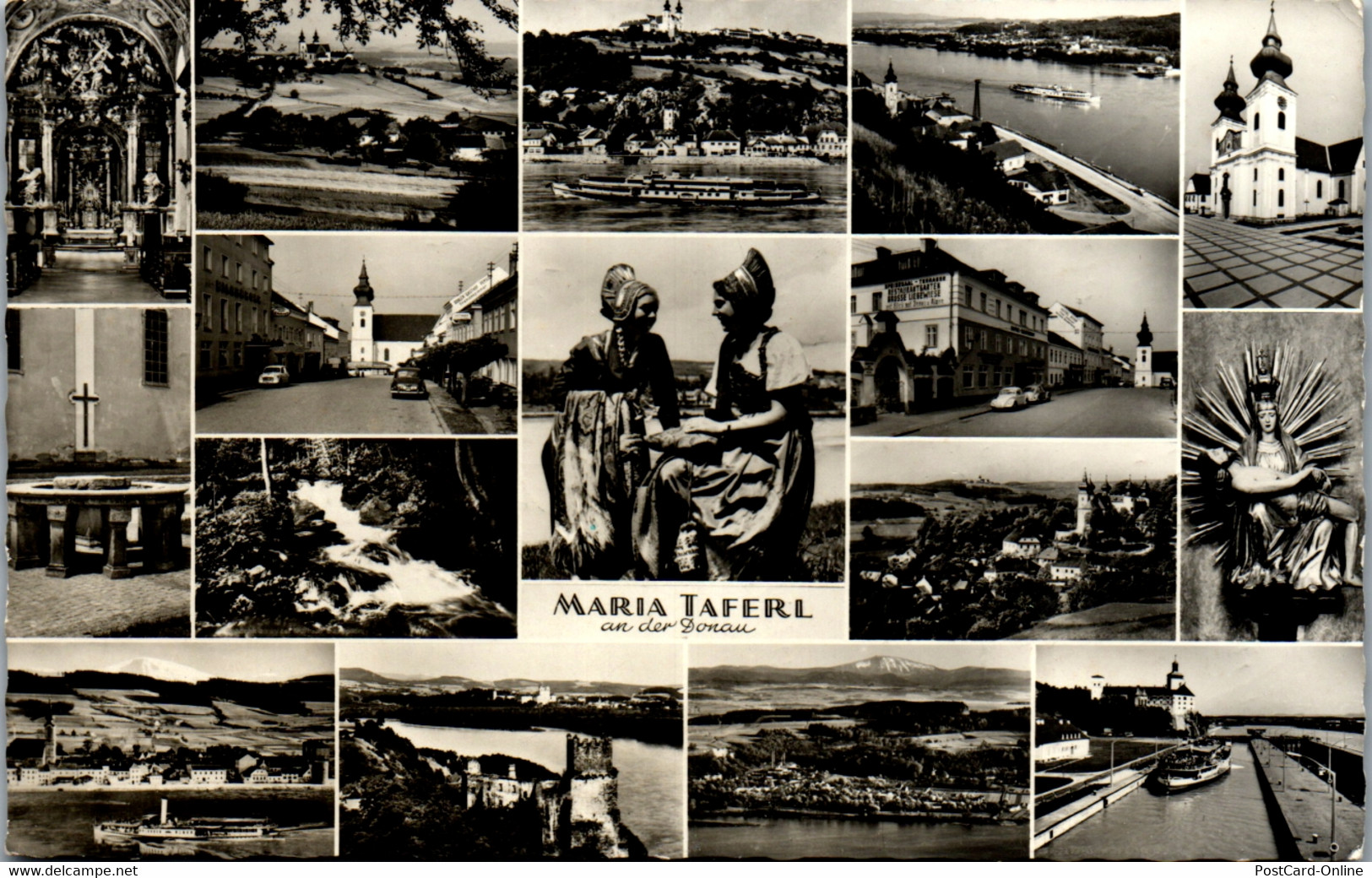 34445 - Niederösterreich - Maria Taferl An Der Donau , Mehrbildkarte - Gelaufen 1962 - Maria Taferl