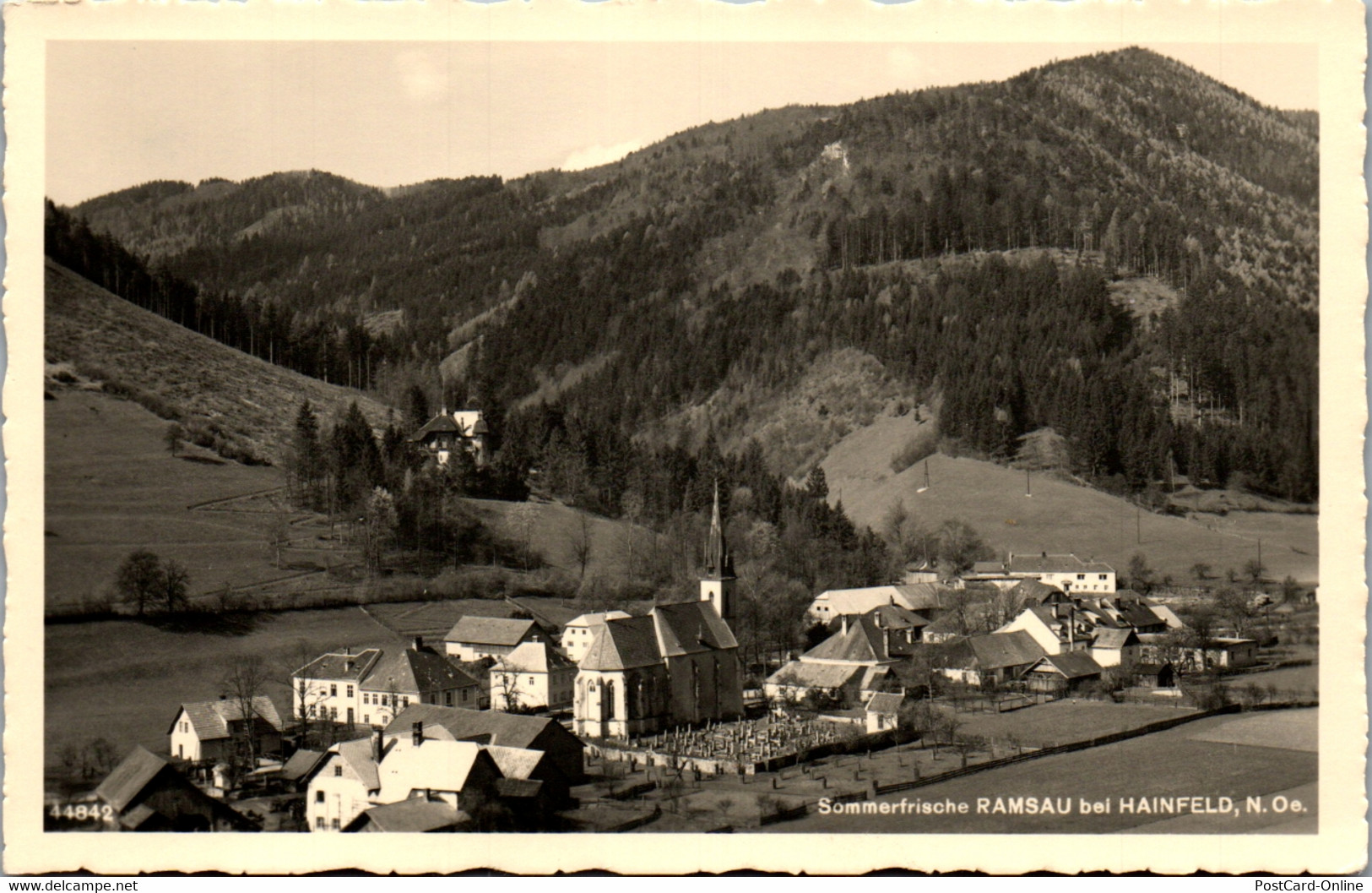 34498 - Niederösterreich - Ramsau Bei Hainfeld - Gelaufen 1955 - Lilienfeld