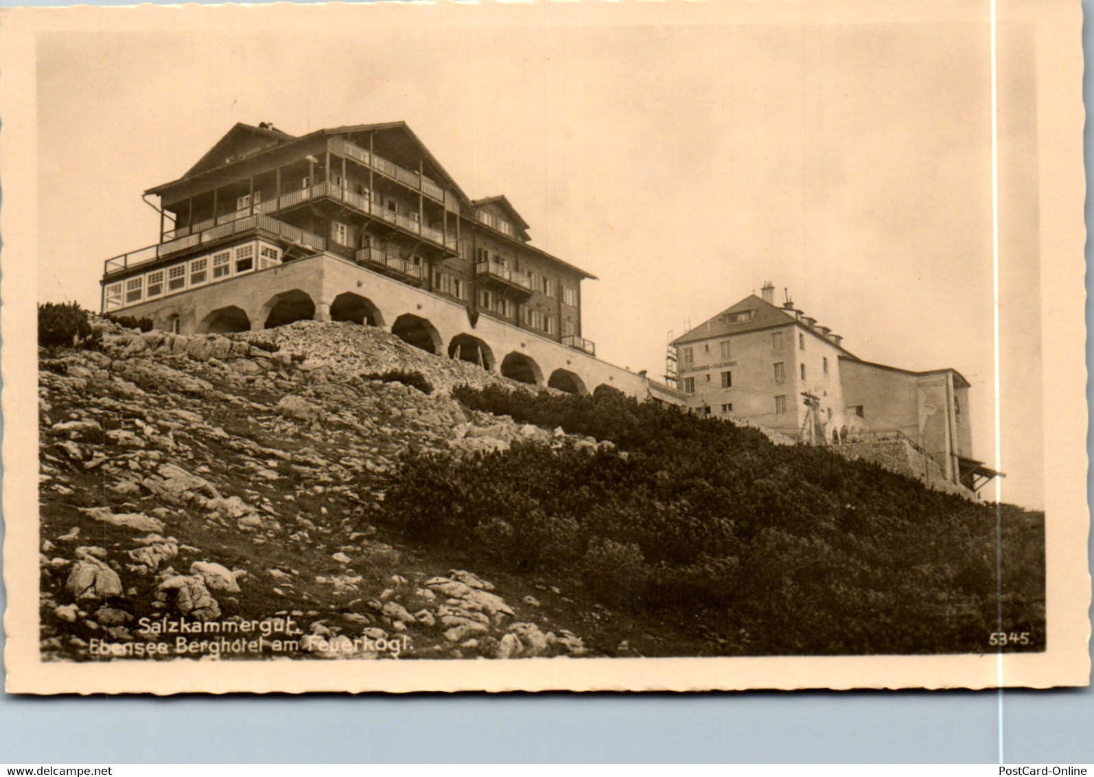 34567 - Oberösterreich - Ebensee Berghotel Am Feuerkogel - Nicht Gelaufen 1941 - Ebensee