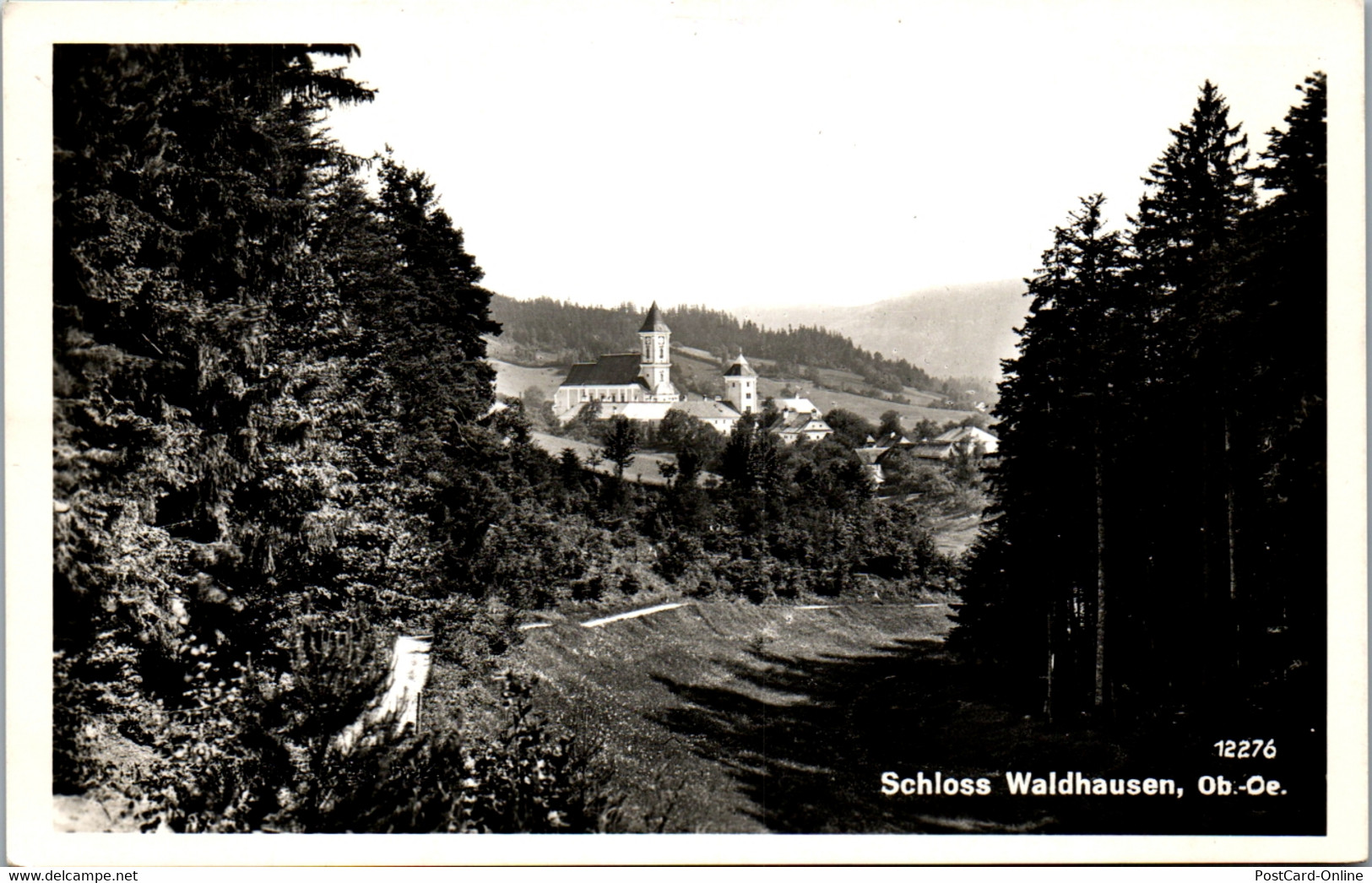 34611 - Oberösterreich - Schloss Waldhausen - Gelaufen 1957 - Perg