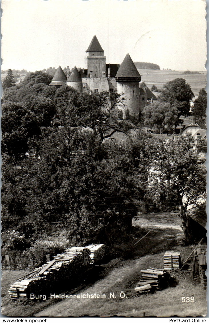 34612 - Niederösterreich - Burg Heidenreichstein - Gelaufen 1961 - Gmünd