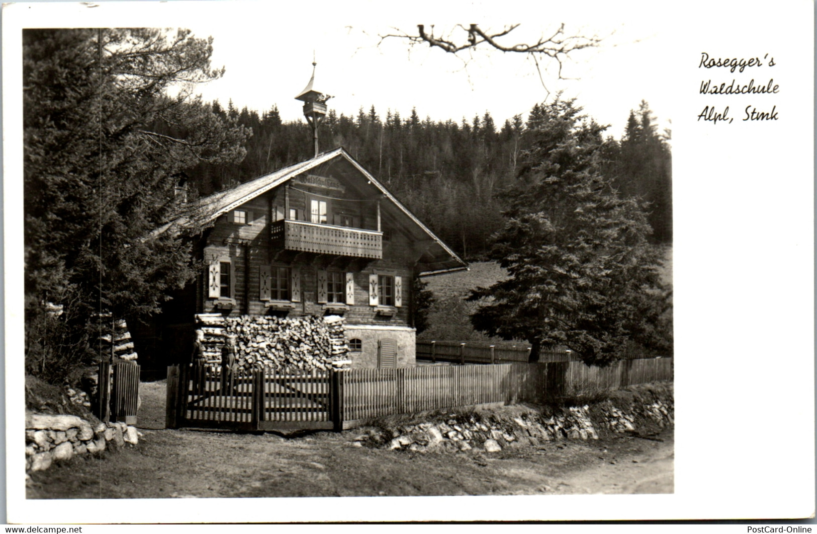 34627 - Steiermark - Krieglach , Alpl , Rosegger's Waldschule - Nicht Gelaufen - Krieglach