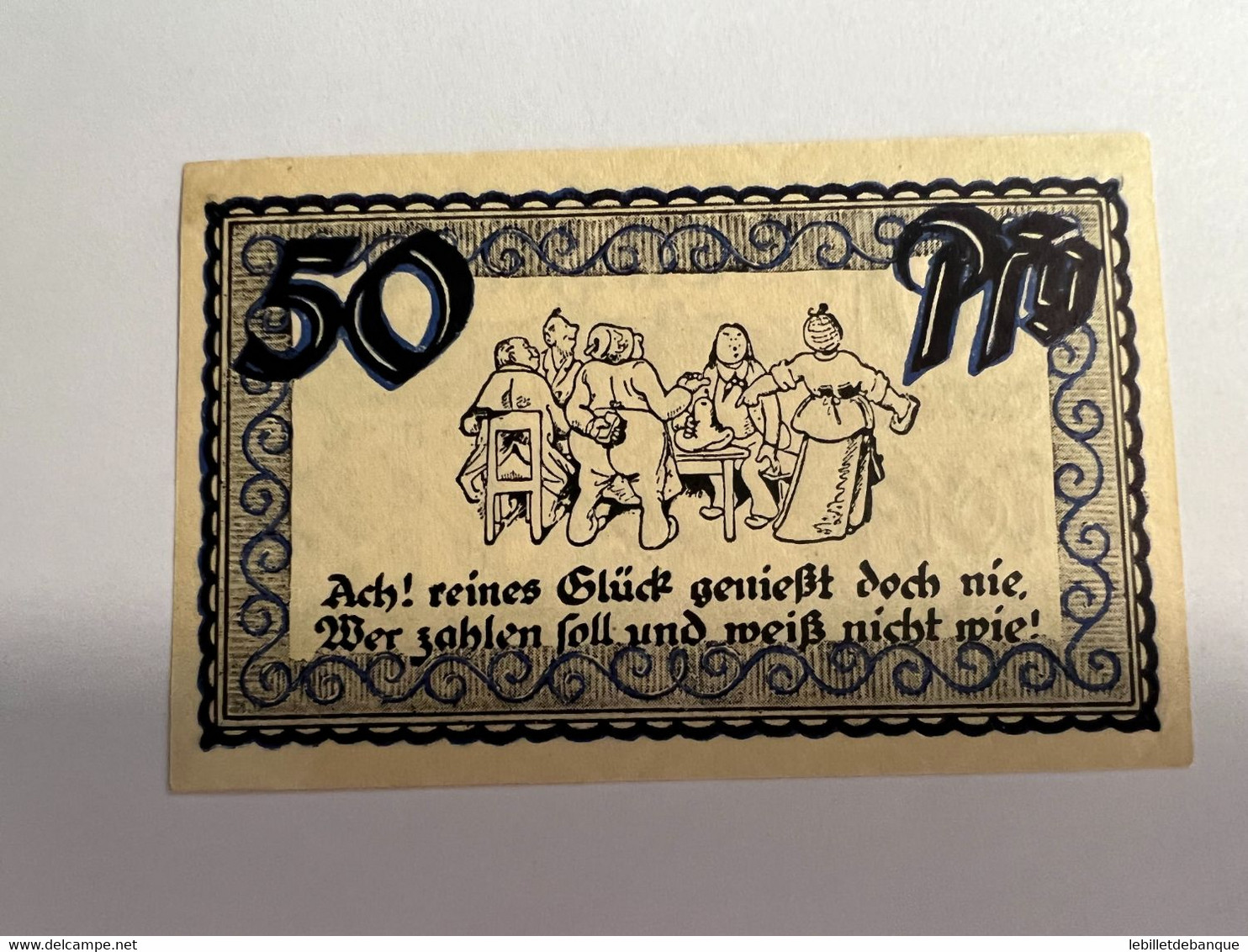 Allemagne Notgel Stolzenau 50 Pfennig - Collections