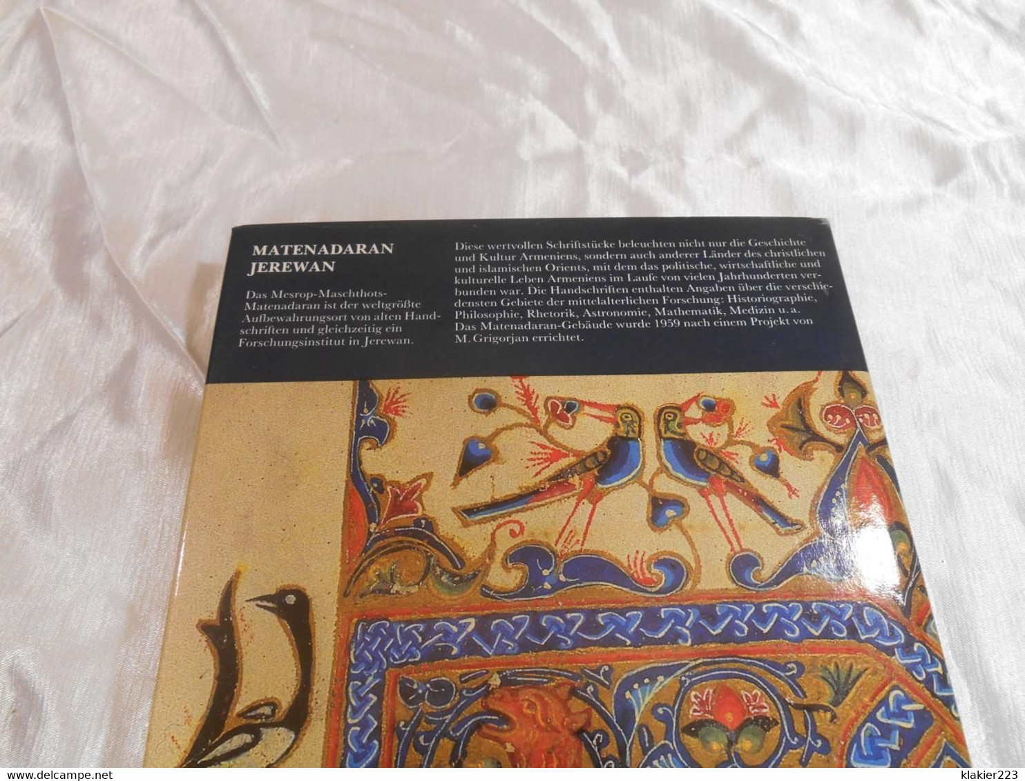 Armenische Buchmalerei Des 13. Und 14 Jahrhunderts - Pittura & Scultura