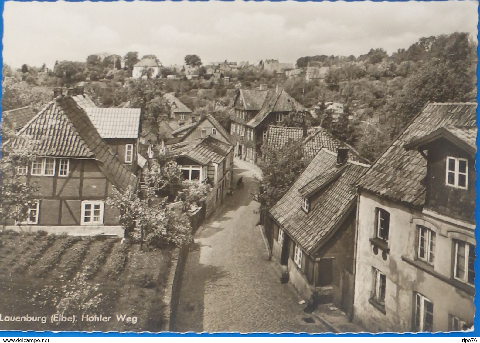 Allemagne CPSM Lauenburg Elbe Hohler Weg - Lauenburg