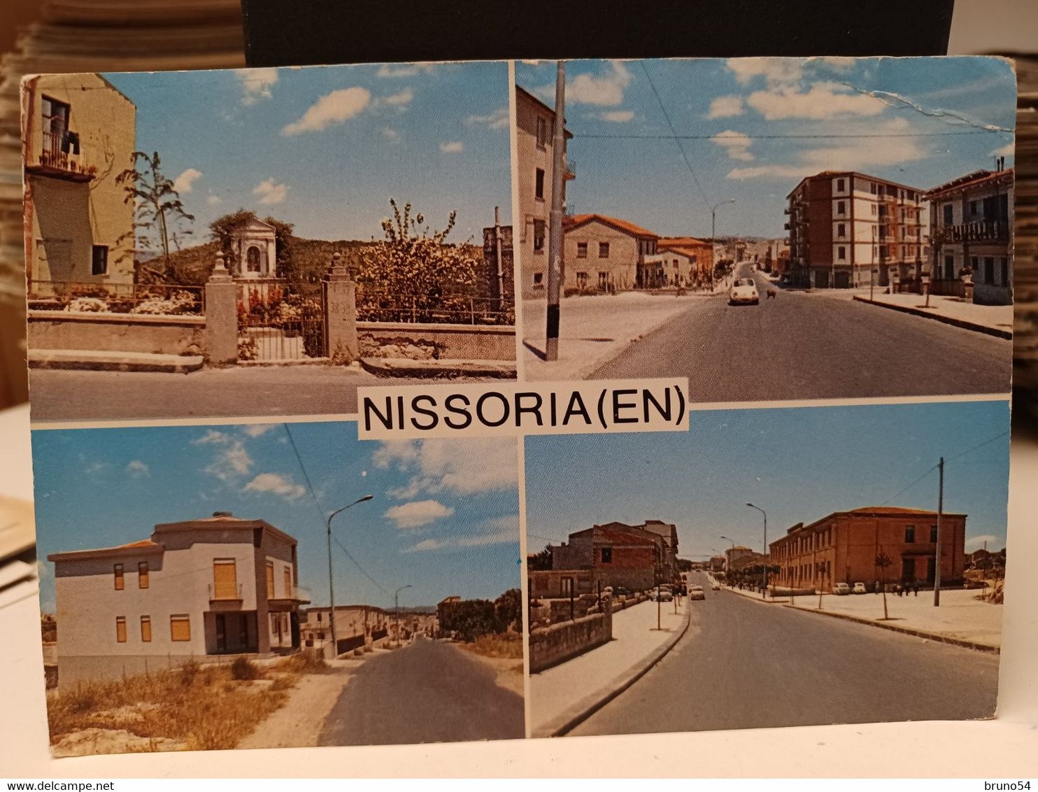 Cartolina Saluti Da Nissoria Provincia Enna - Enna