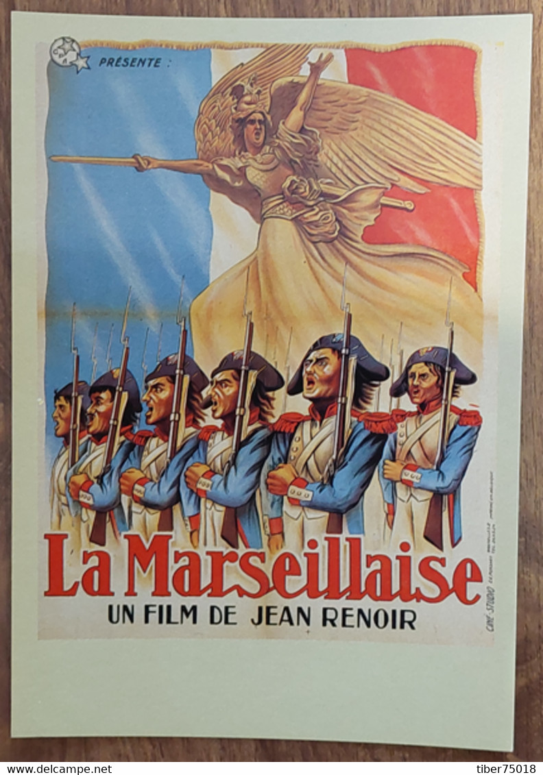 Carte Postale - La Marseillaise (1937) (film Cinéma Affiche) Jean Renoir - Affiches Sur Carte