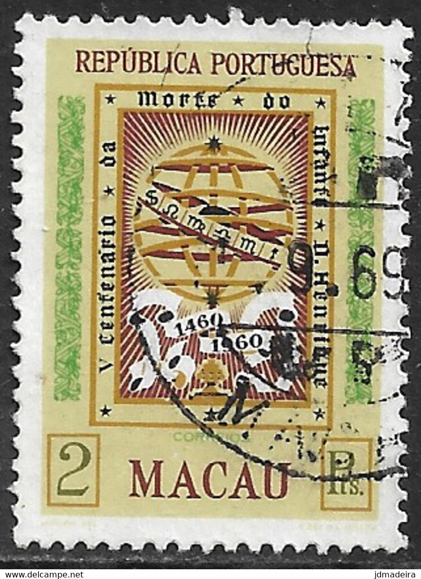 Macau Macao – 1960 Infante Dom Henrique Used Stamp - Usados