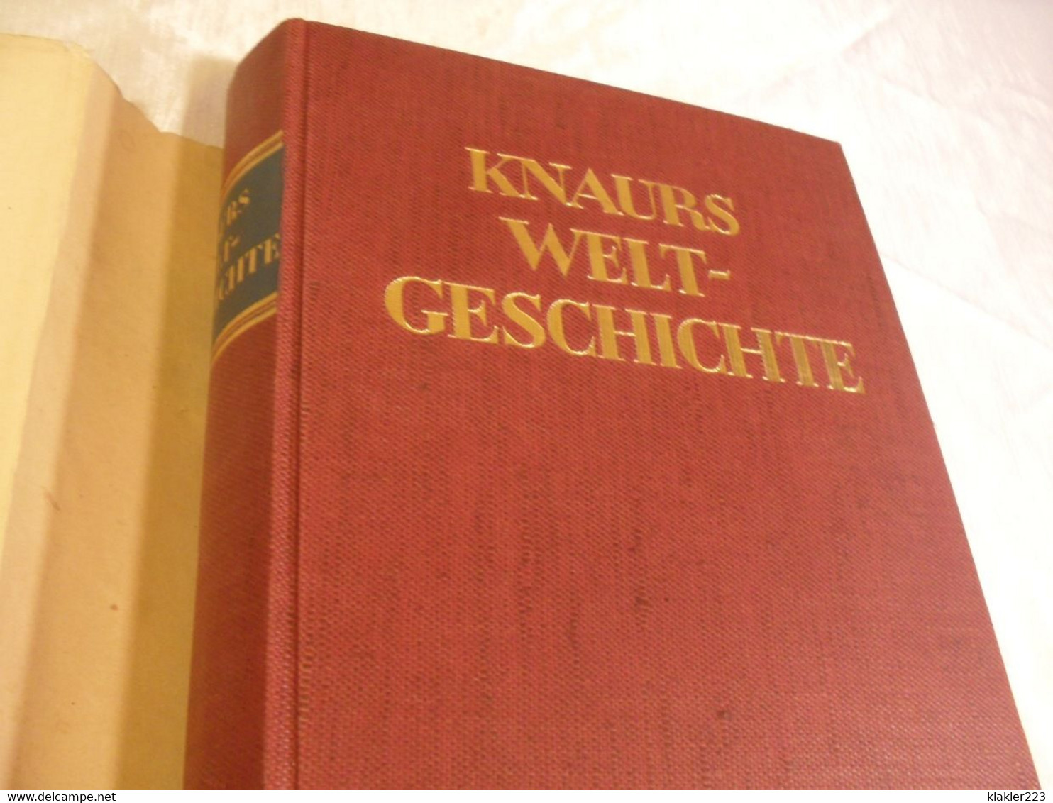 Knaurs Weltgeschichte. Von der Urzeit bis zur Gegenwart // jahr 1935
