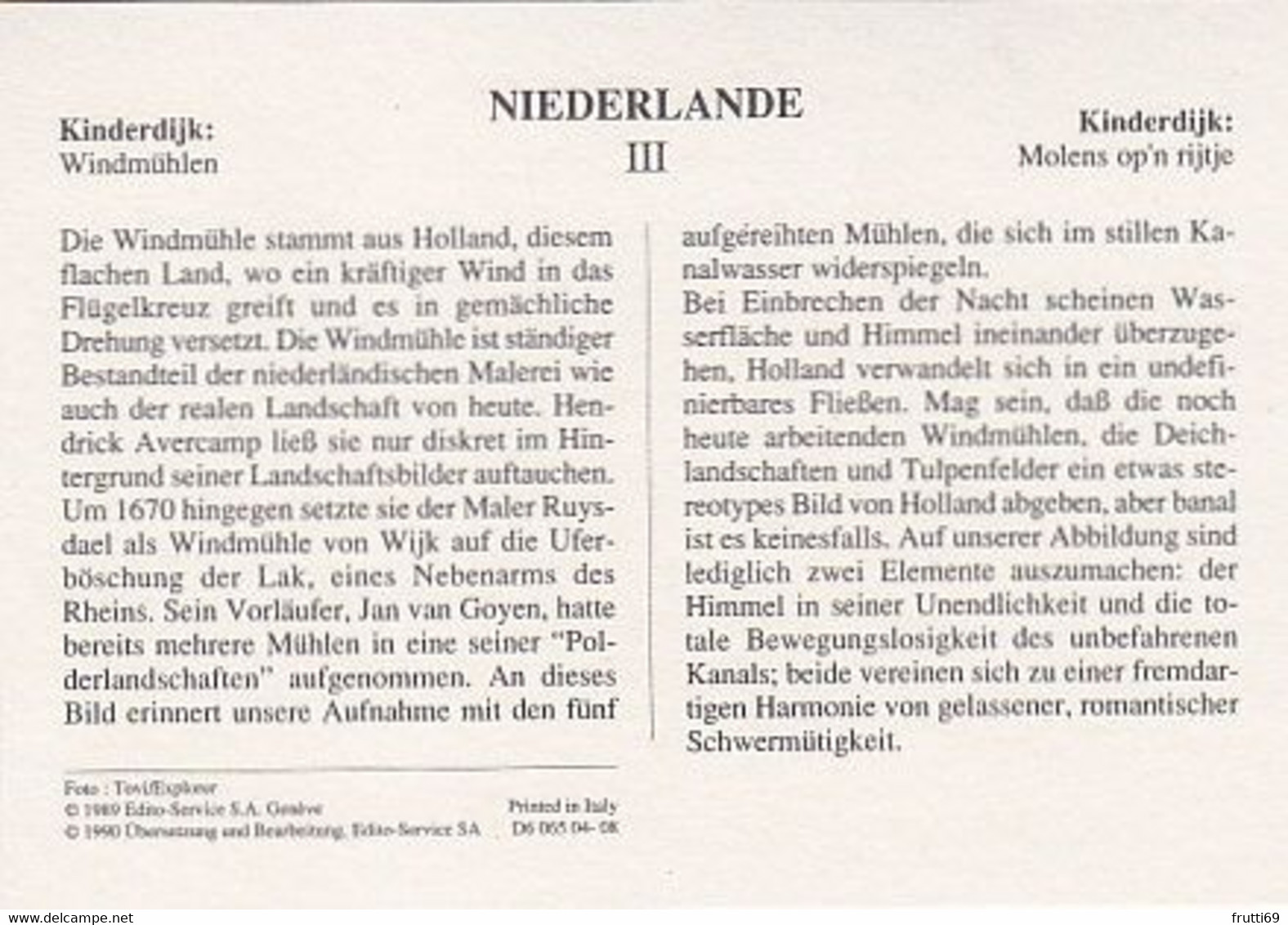 AK 060964 NETHERLANDS - Kinderdijk - Windmühlen - Kinderdijk