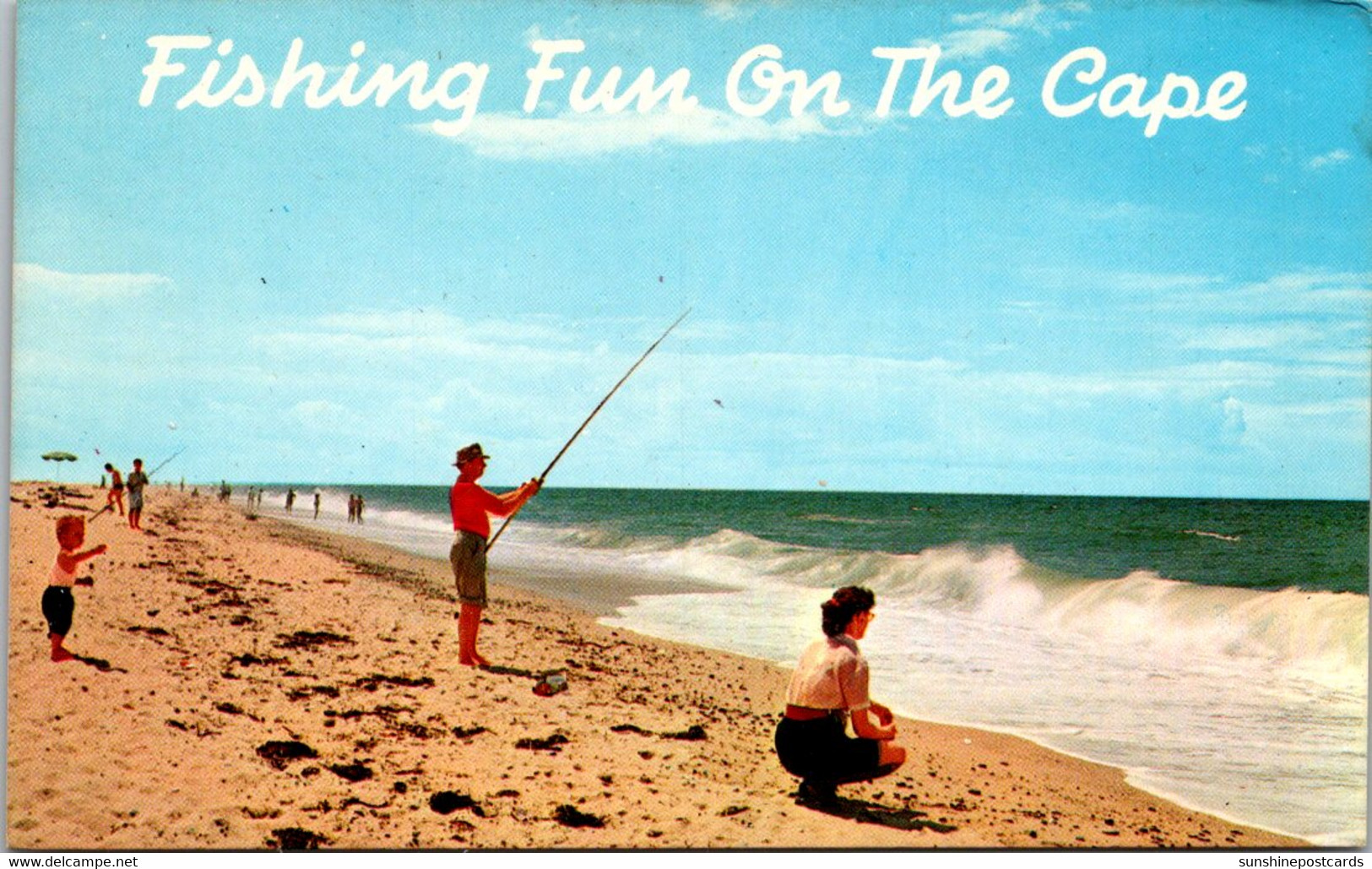 Massachusetts Cape Cod Fishing Fun Surf Fishing - Cape Cod