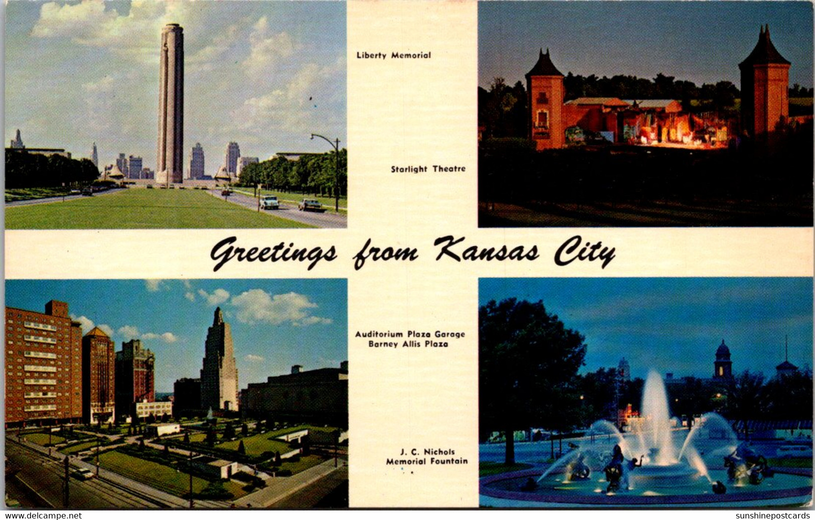 Missouri Kansas City Greetings With Multi View - Kansas City – Missouri