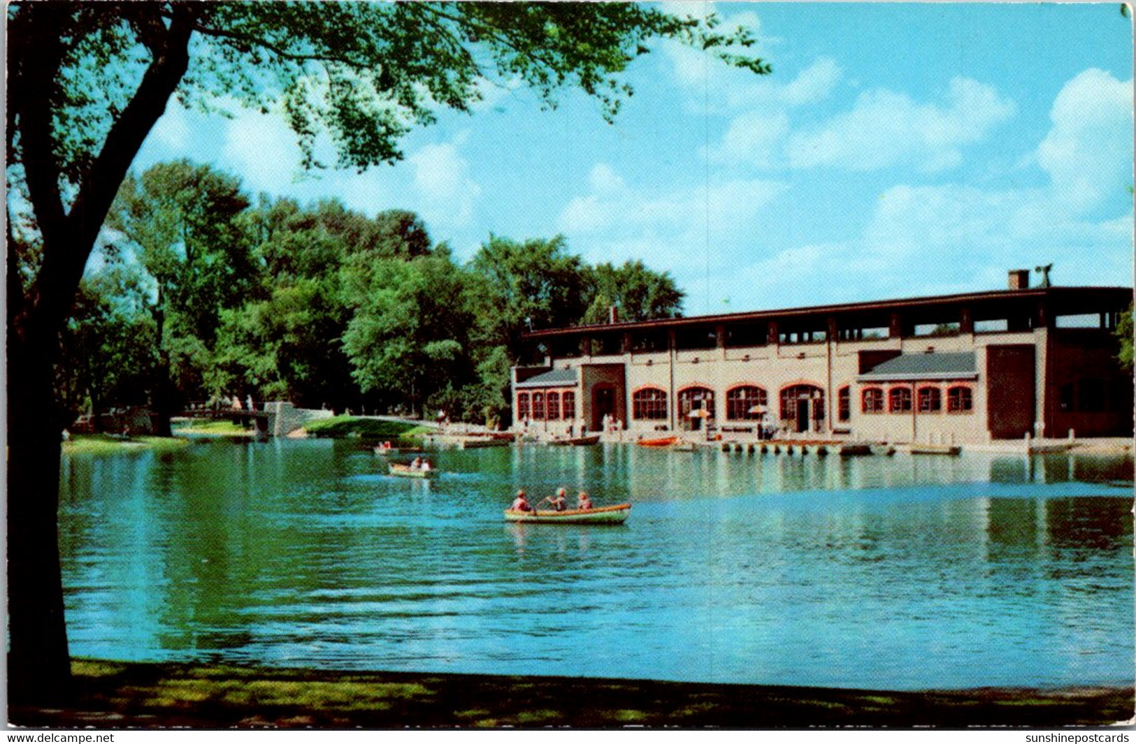 Wisconsin Milwaukee Washington Park Lake Boat Pavilion - Milwaukee