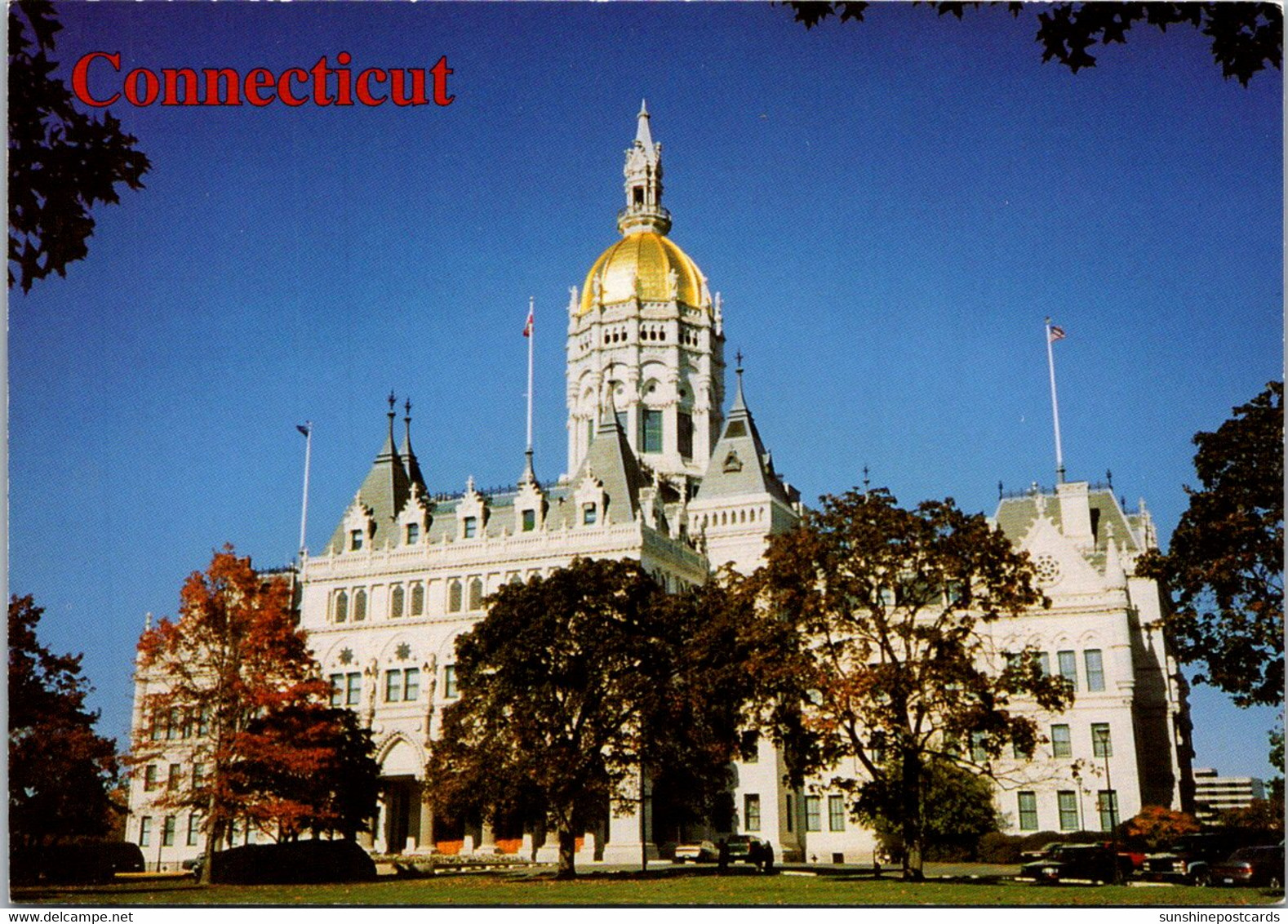 Connecticut Hartford The State Capitol Building In Bushnell Park - Hartford