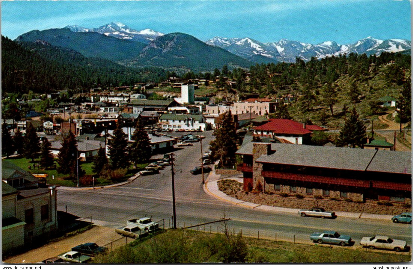 Colorado Estes Park Panoramic View - Rocky Mountains