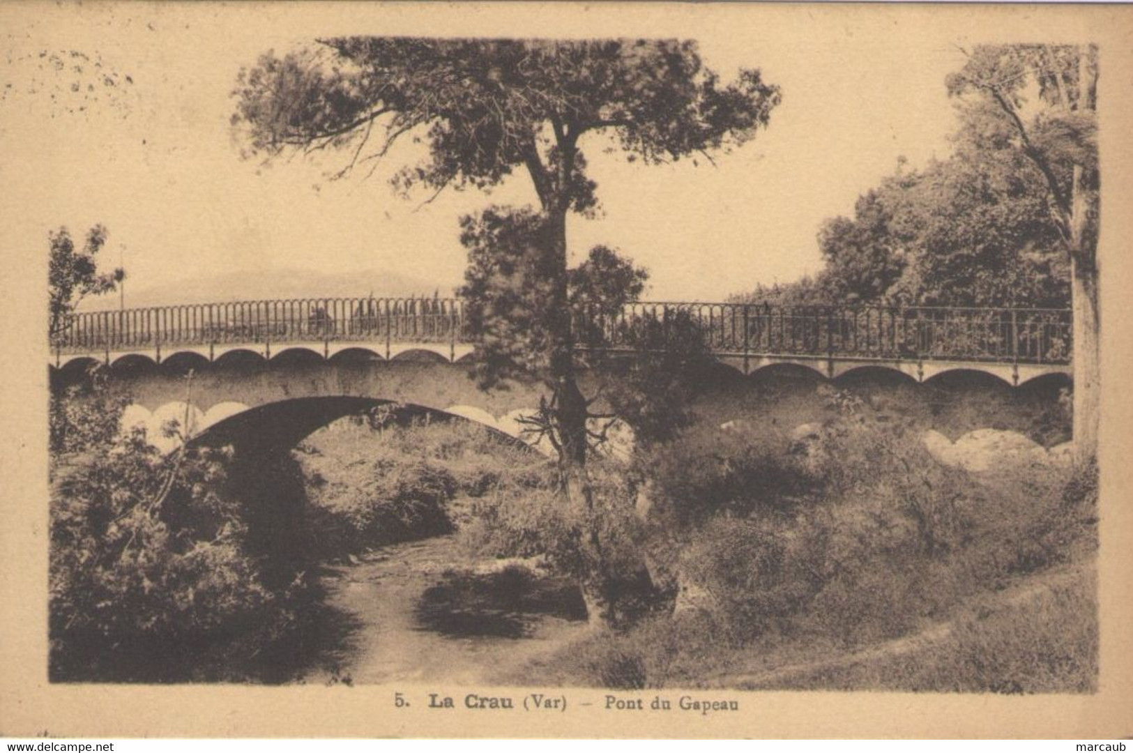 CPA 83 Var - LA CRAU - Pont Du Gapeau - La Crau