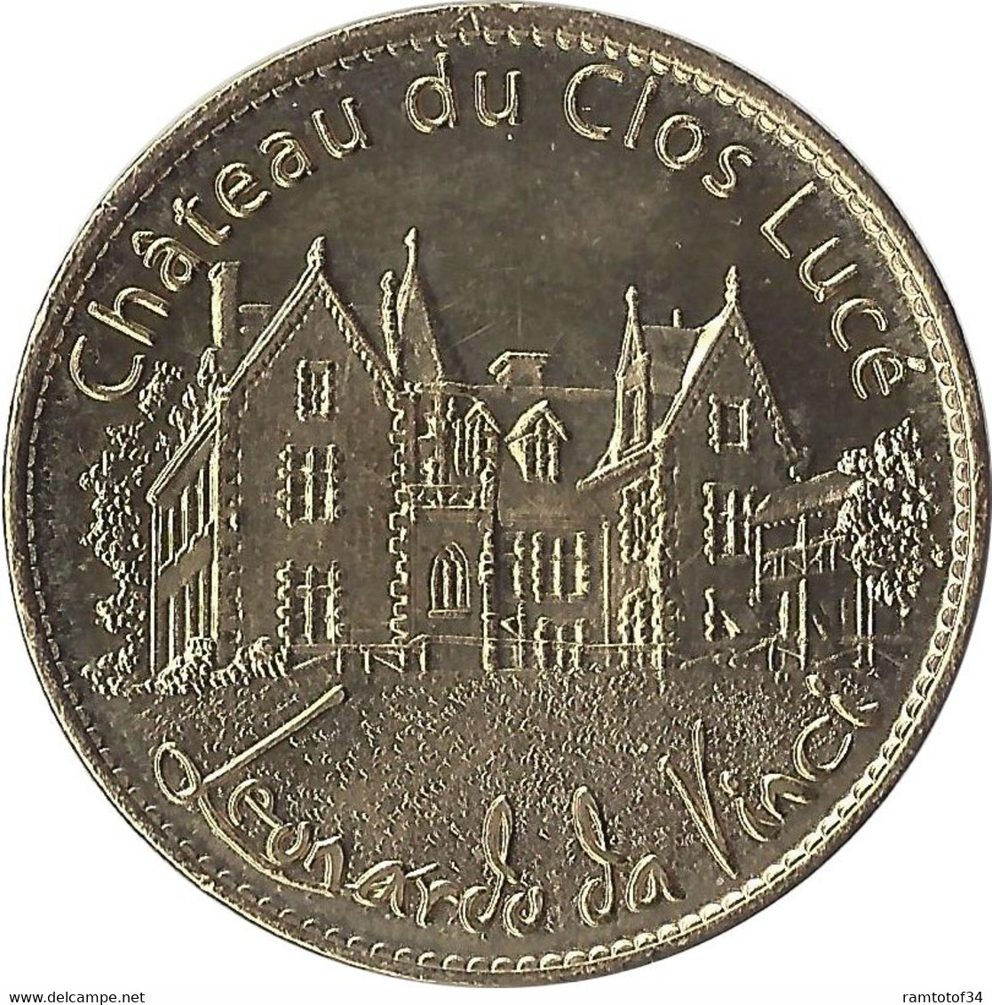 2022 AB104 - AMBOISE - Château Du Clos Lucé 11 (Vue D'ensemble) / PICHARD BALME - 2022