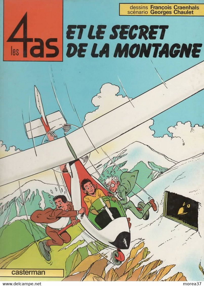 LES 4 AS Et Le Secret De La Montagne   EO De CRAENHALS / CHAULET     CASTERMAN - 4 As, Les