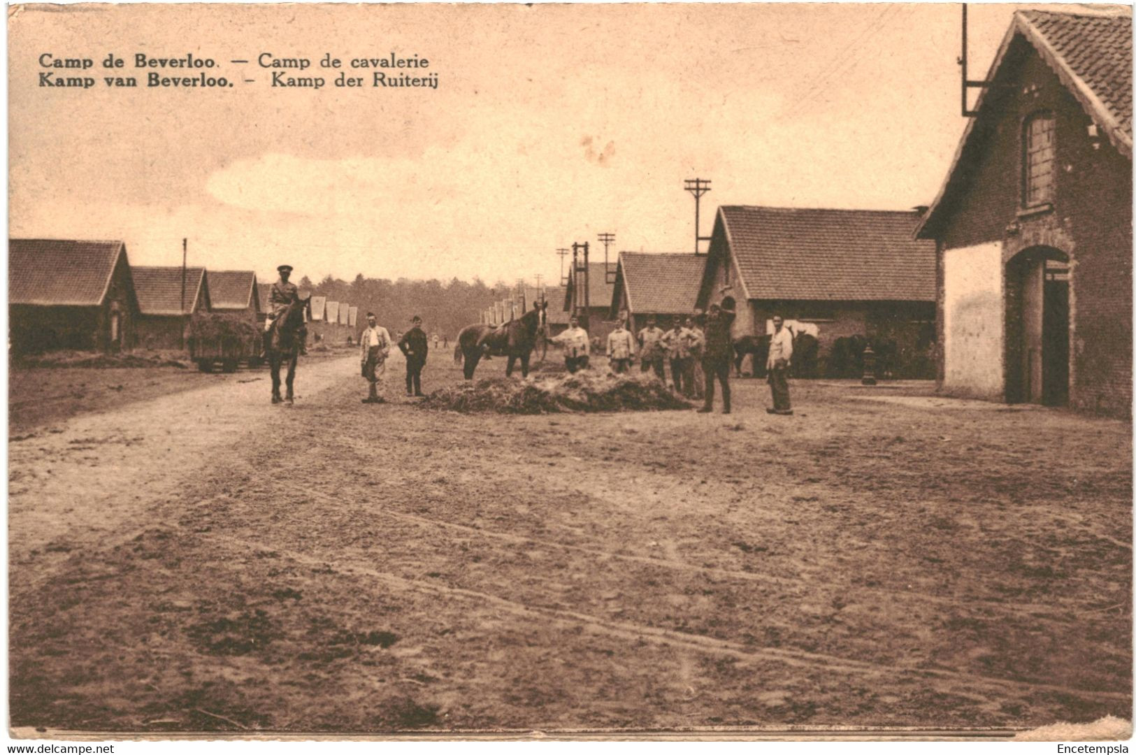 CPA Carte Postale  Belgique Camp De Beverloo Camp De Cavalerie 1930  VM51084 - Leopoldsburg (Kamp Van Beverloo)