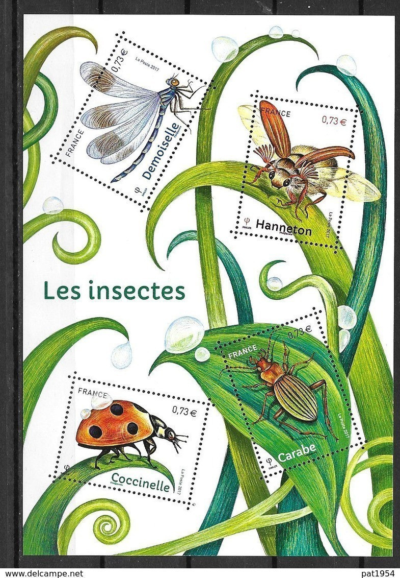 France 2017 Bloc Feuillet F5148 Neuf Insectes à La Faciale + 10% - Nuevos