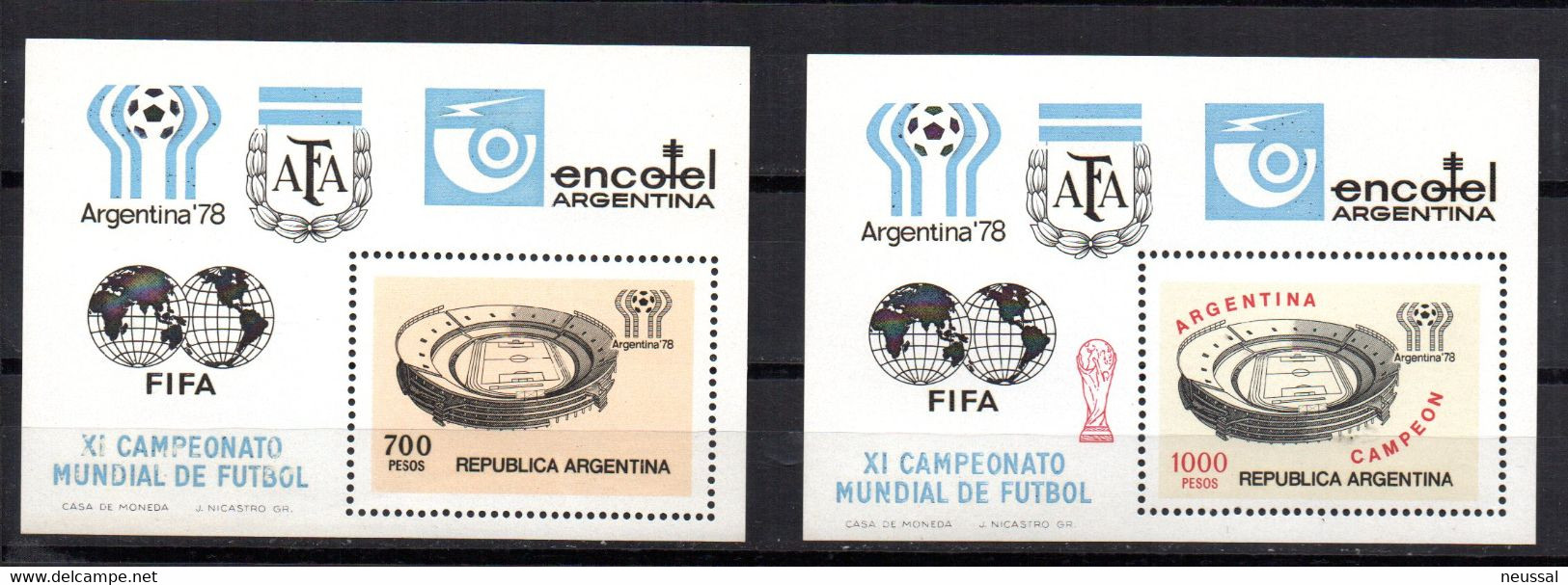 Hb-18/9 Argentina - Blocks & Sheetlets